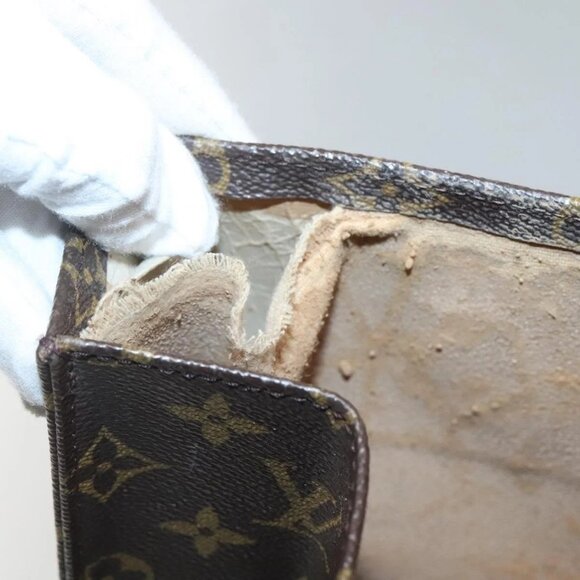 LOUIS VUITTON Monogram Sac Plat Hand Bag M51140 LV Auth 137740 - Picture 14 of 16